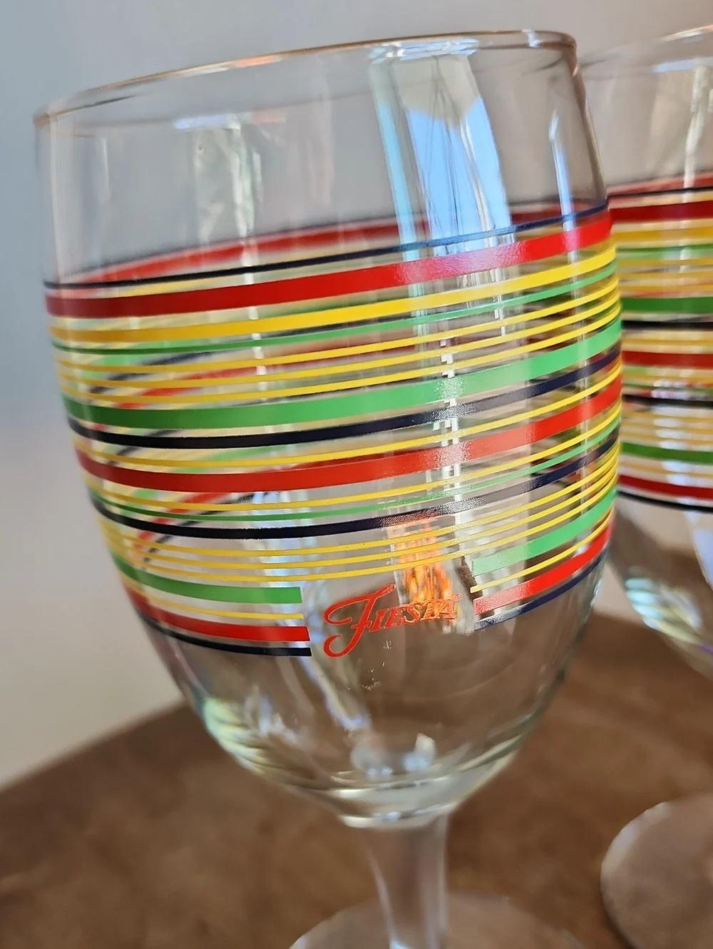 Fiesta Wine Glasses (Set Of 3)